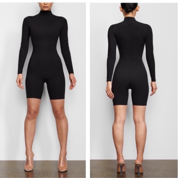 SKIMS ALL IN ONE MID THIGH ROMPER - Picture 2 of 3